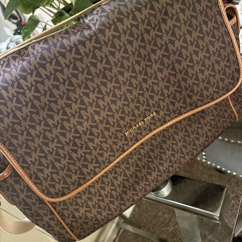 Michael Kors Brown Messenger Bag